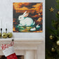 Rabbit in Neoclassicism - Canvas