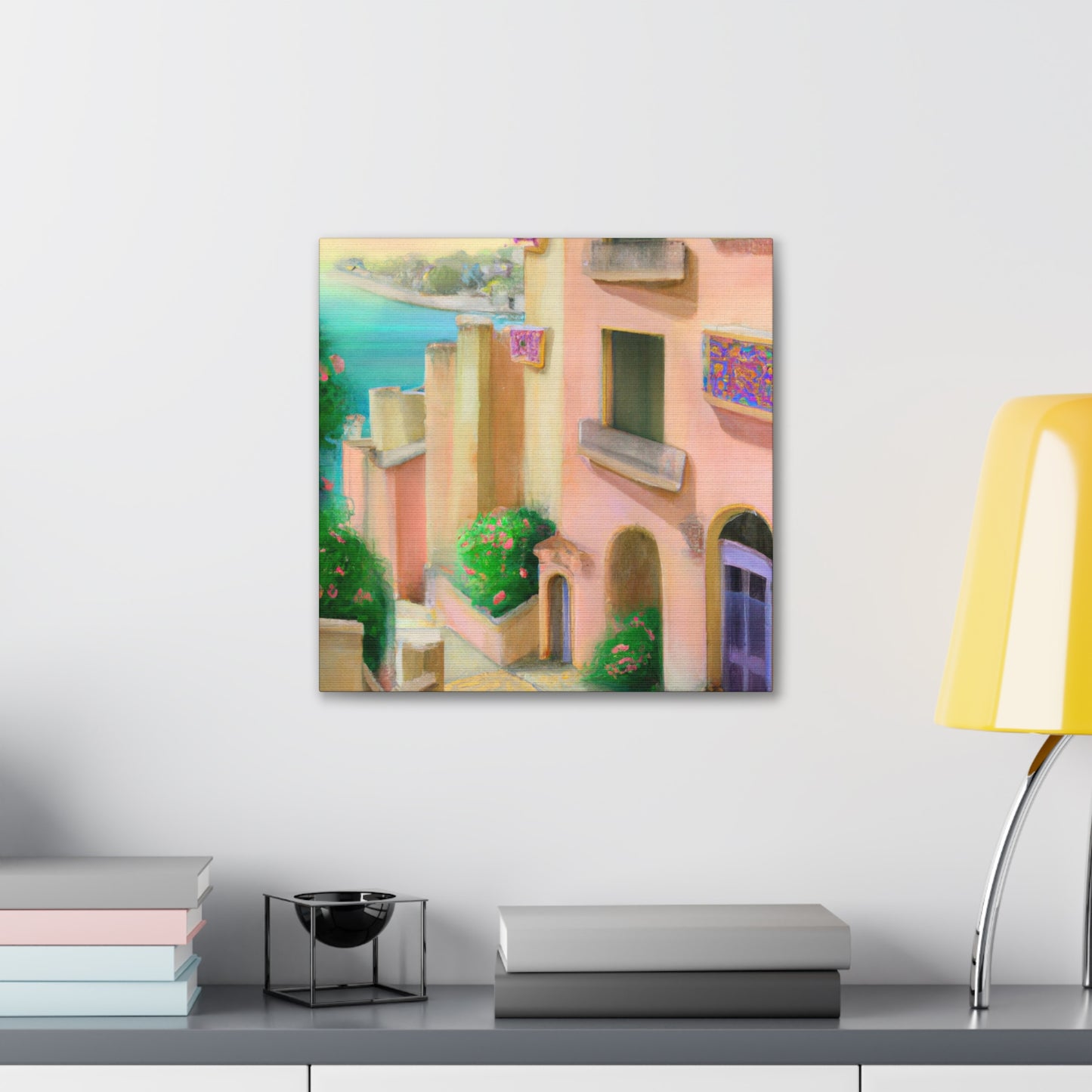 "Summertime Mediterranean Dream" - Canvas