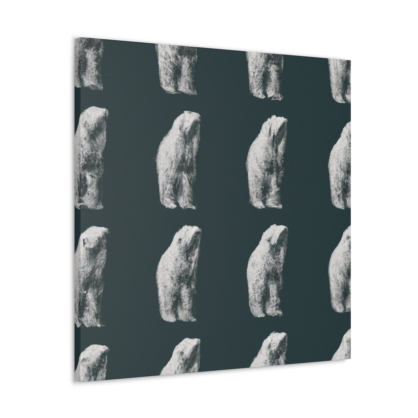 Polar Bear Wonderland. - Canvas