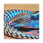 "Blue Tongued Skink Bliss" - Canvas