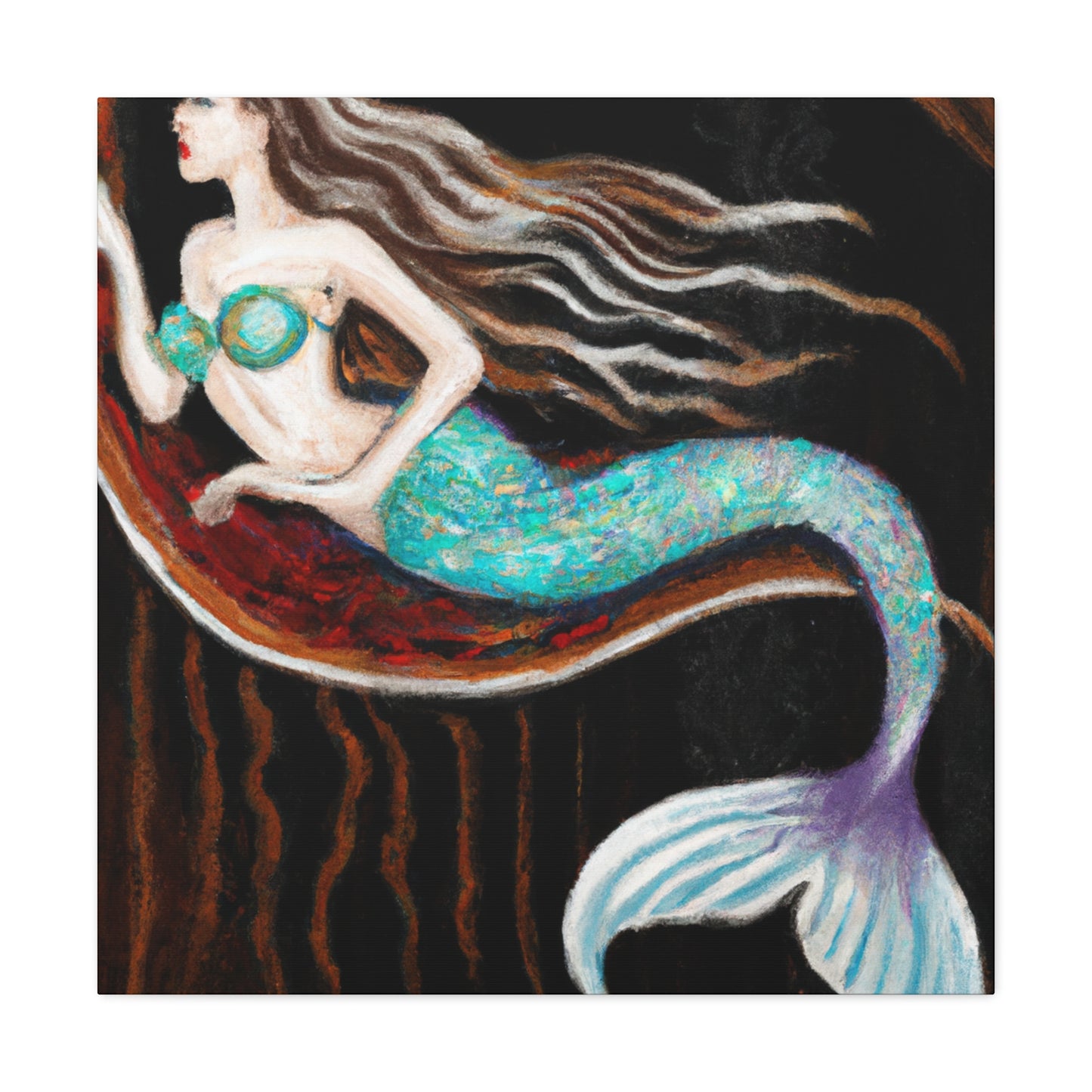 Mermaid of the Seas - Canvas