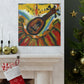 Ukelele Splendour Ablaze - Canvas