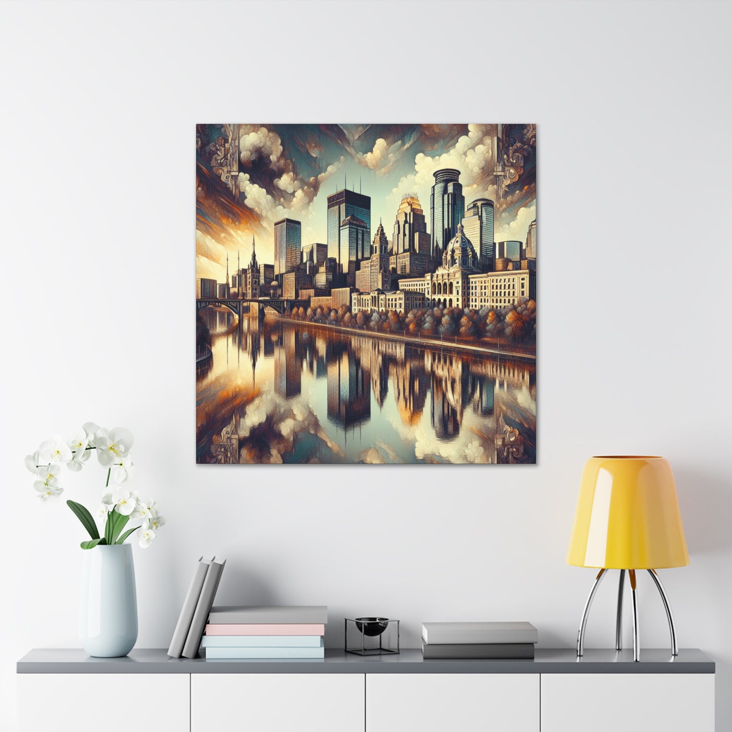 "Majestic Minneapolis Splendor" - Canvas