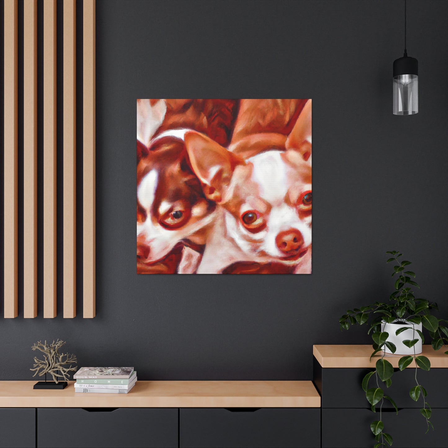 Chihuahua's Passionate Soul - Canvas