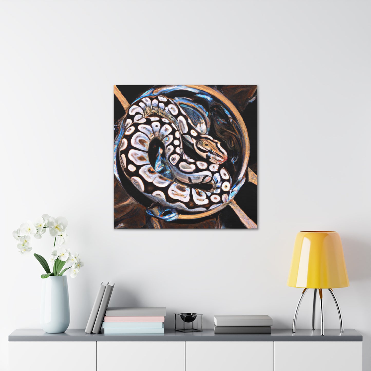 Python Ball Spirals - Canvas