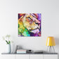 Lion in Fauvism - Canvas