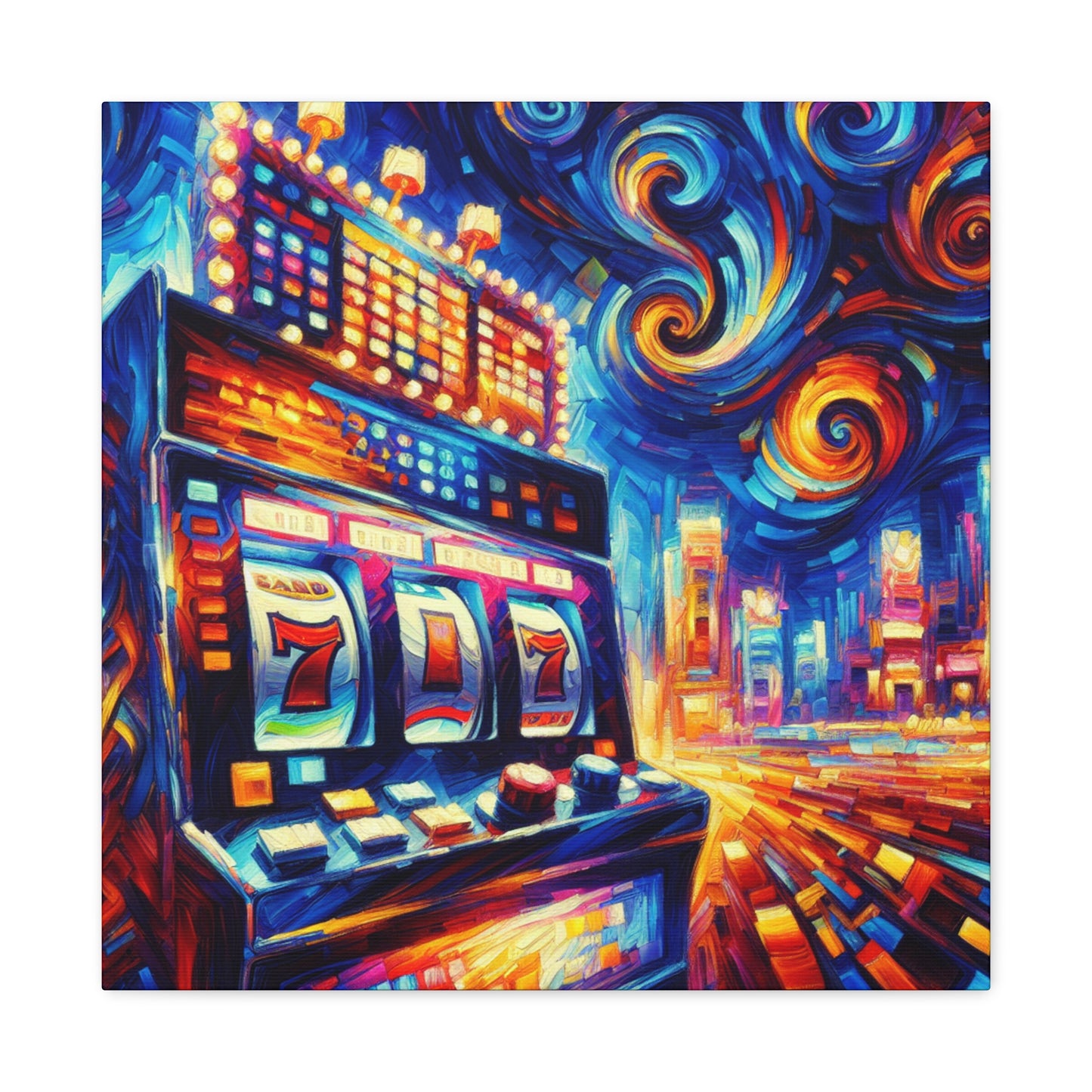 "Gambling Flux" - Canvas