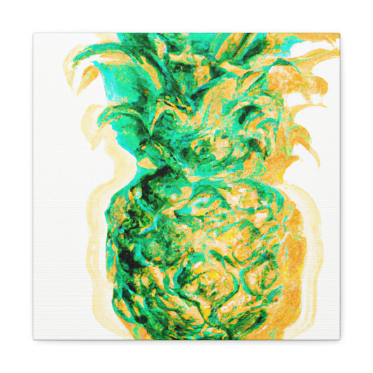 Pineapple in Rococo - Canvas