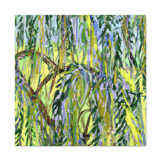 "Willow in Impressionism" - Canvas