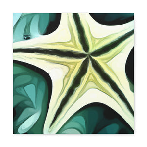 "Starfish Sparkles Aloft" - Canvas