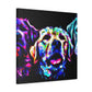 "Labrador Retriever Bliss" - Canvas