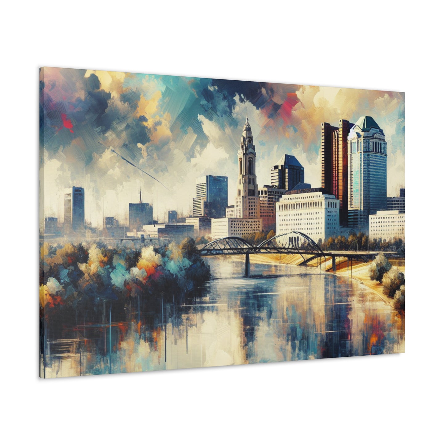 "Urban Dreams Unleashed" - Canvas