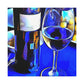 Drinking the Wine Grape - Canvas