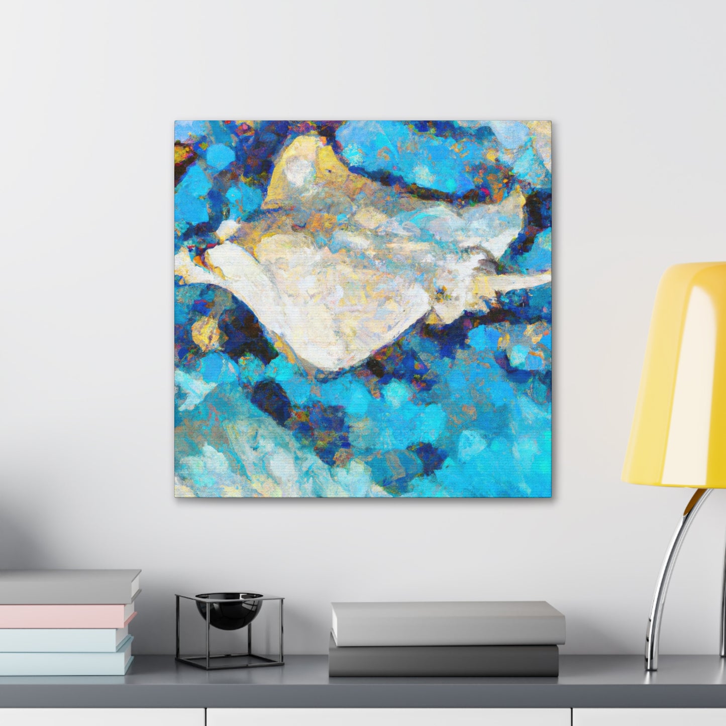 Stingray's Gleaming Majesties - Canvas