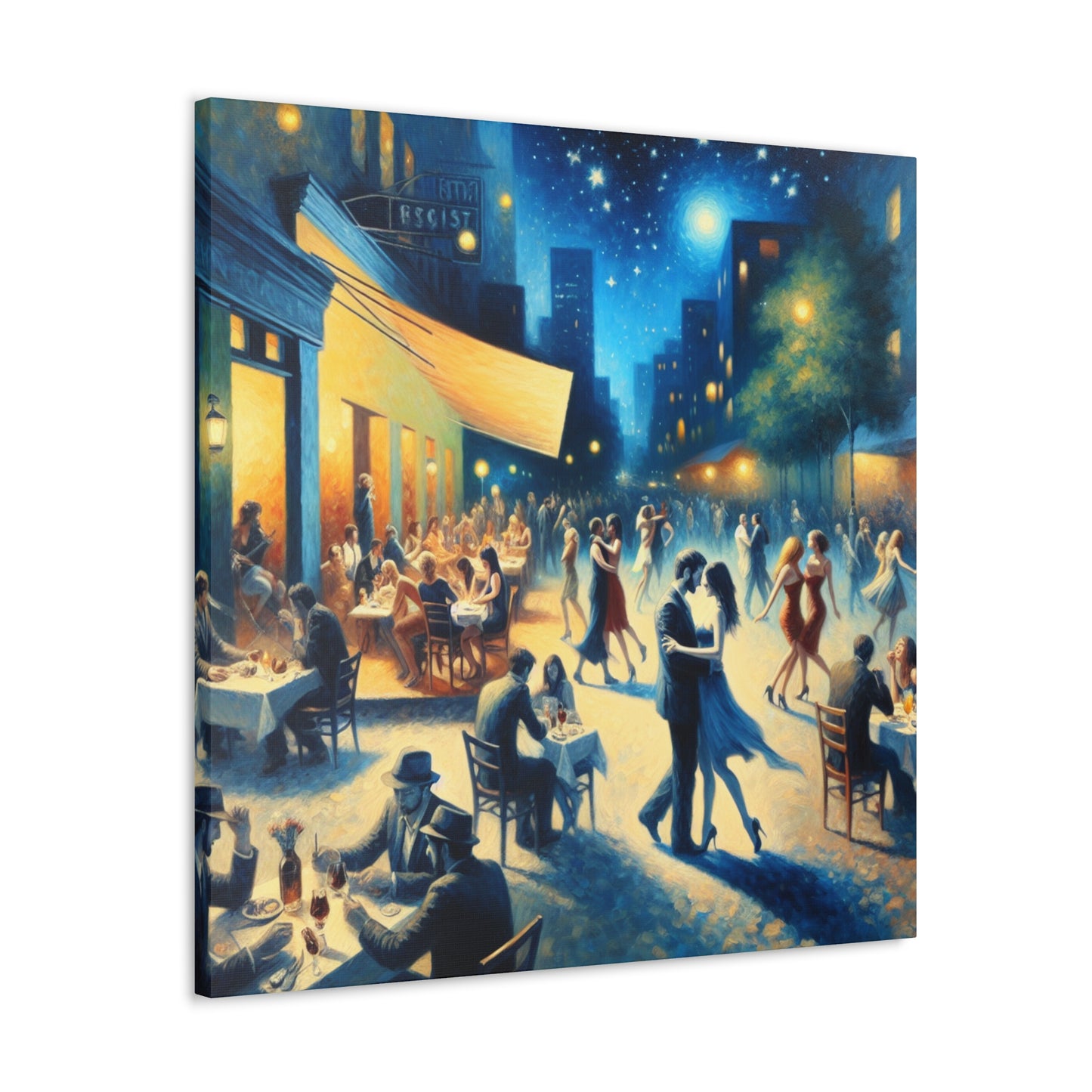 Elegant Evening Out - Canvas