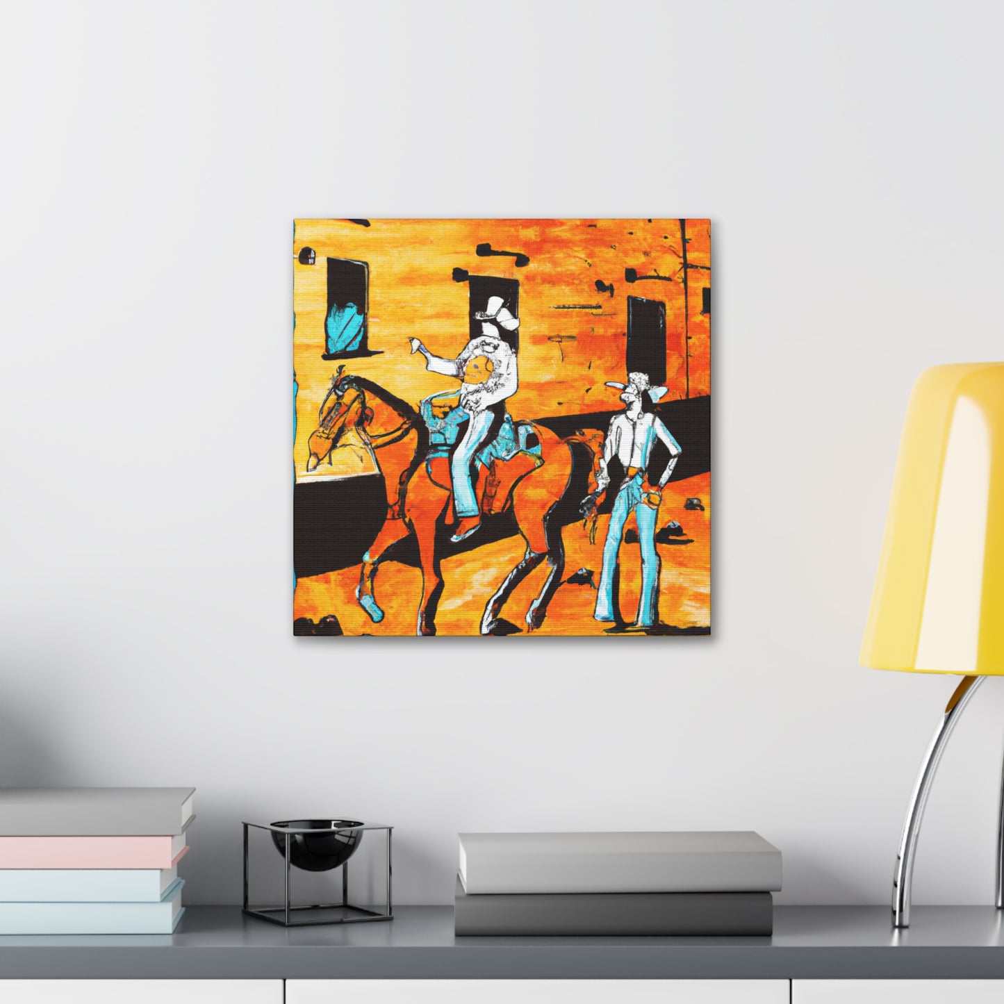 Rodeo Western Epic - Canvas