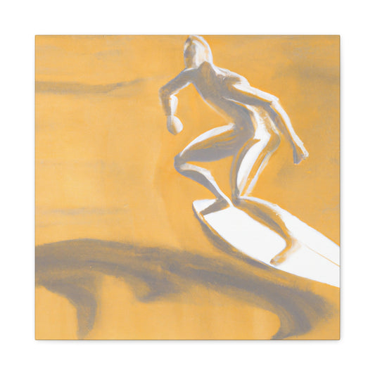 Surfers on a Wave - Canvas