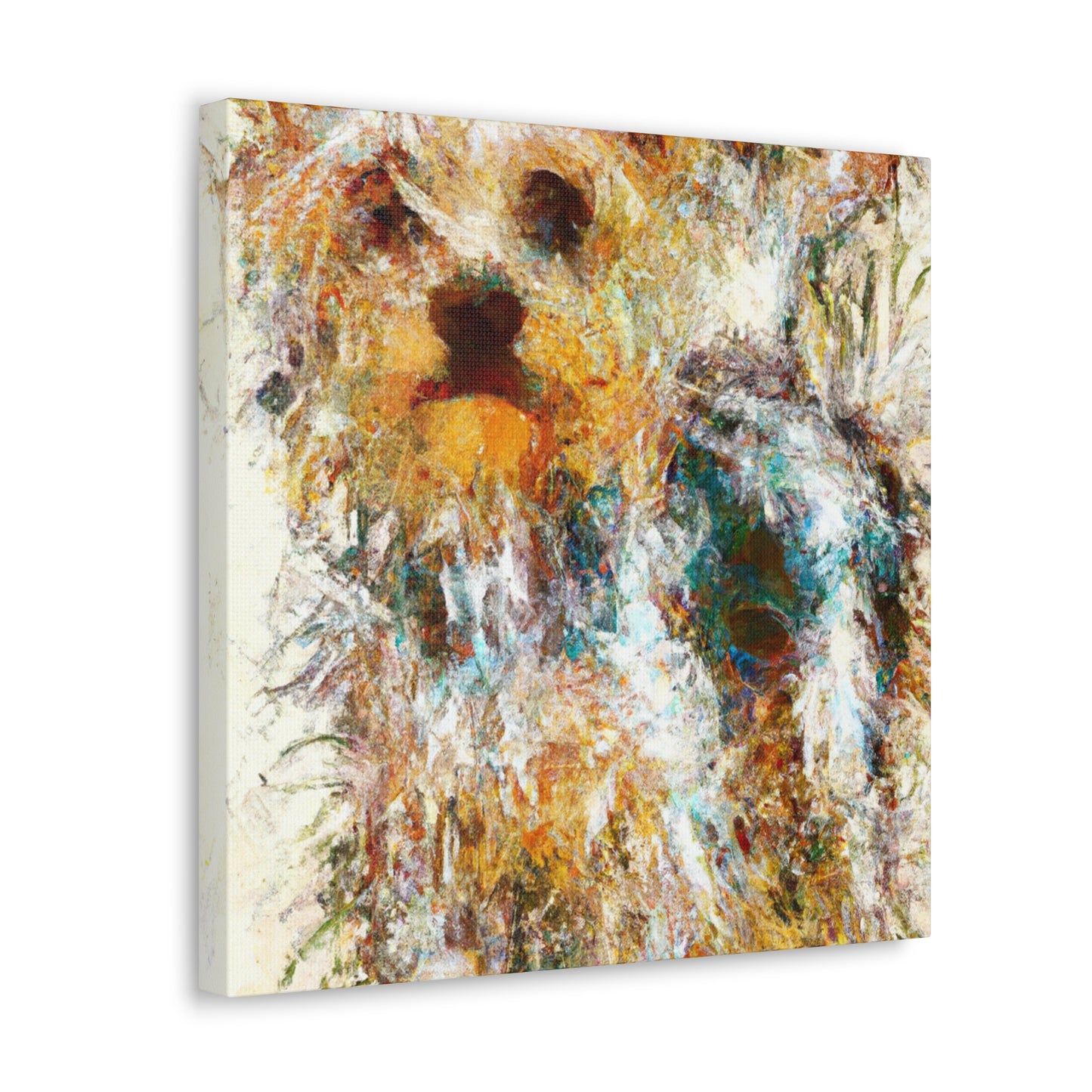 Yorkshire Terrier Expressionism - Canvas