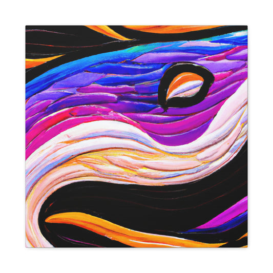 "Eel Art Deco Dream" - Canvas