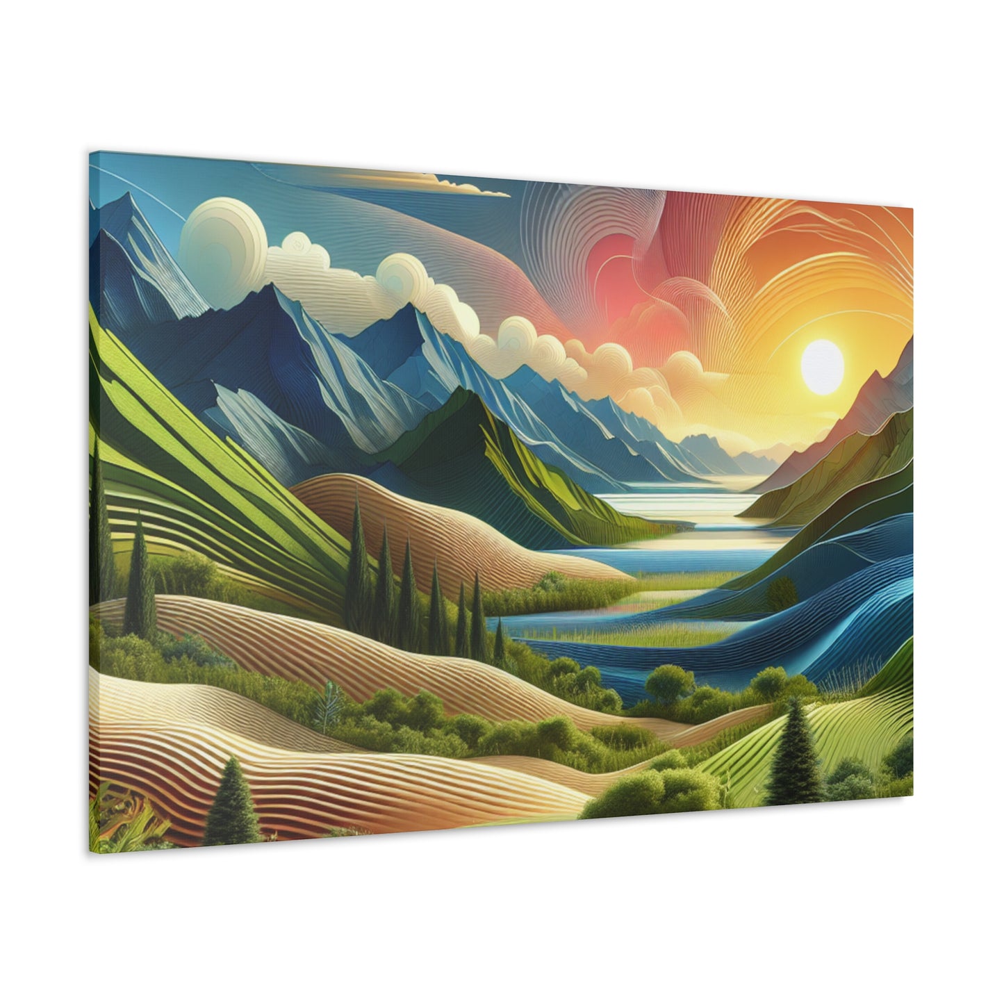 Silent Symphony of Nature - Canvas