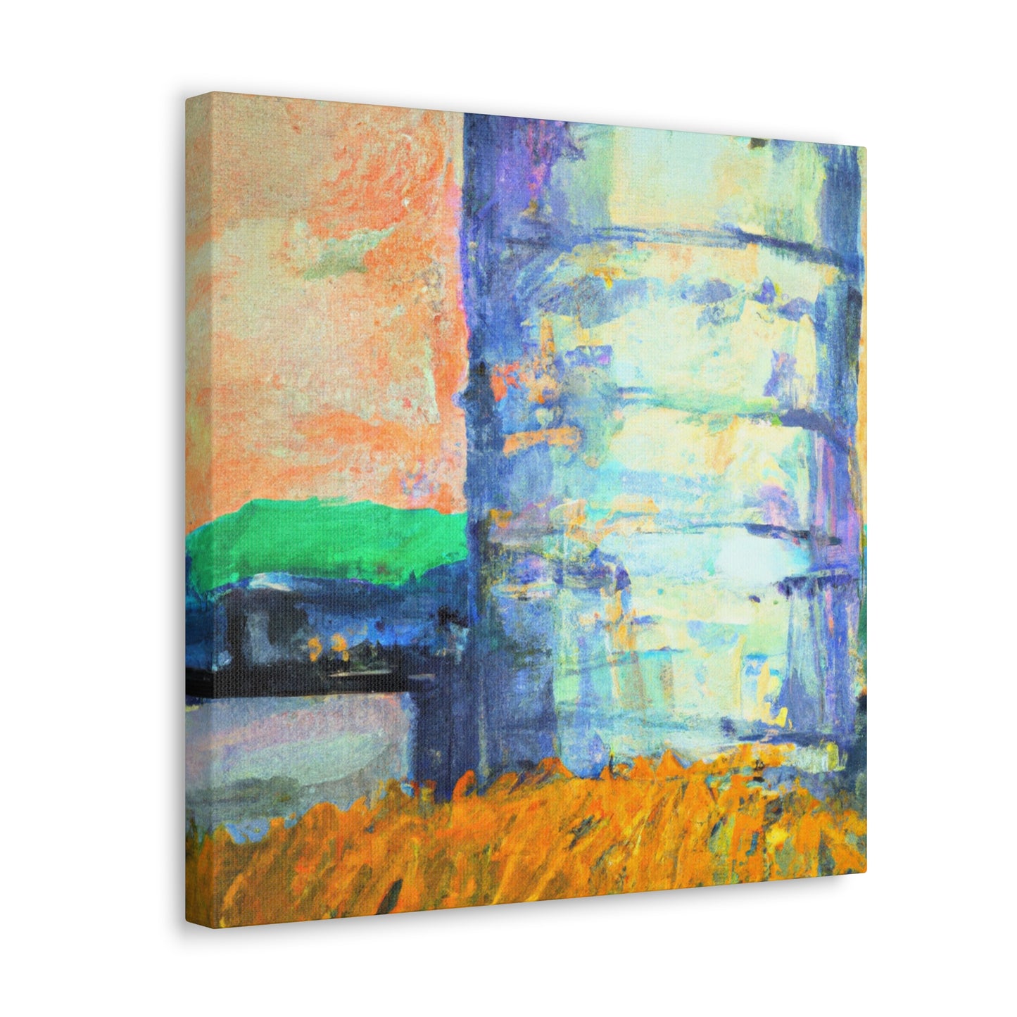 Silo in Abstraction - Canvas