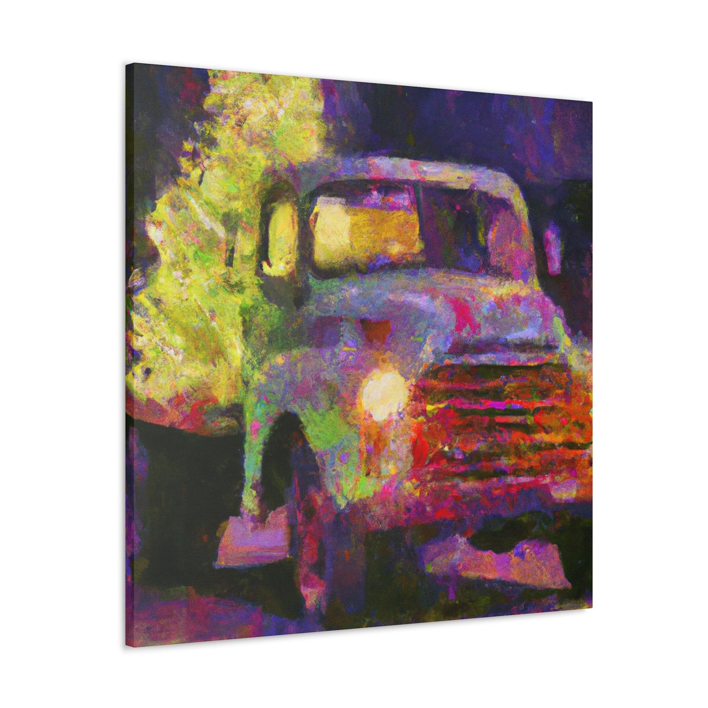 Vintage Holiday Delivery - Canvas