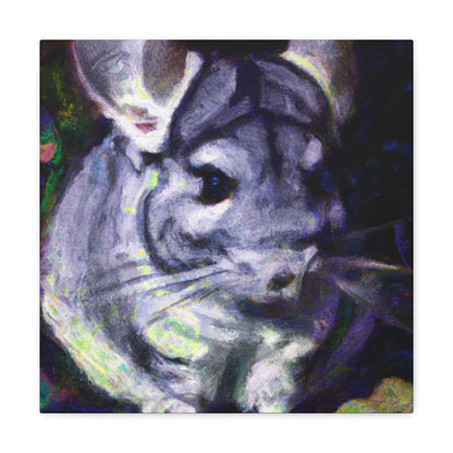 Chinchilla Under Moonlight - Canvas