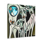 "Weimaraner's Surreal Dream" - Canvas