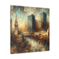 "Steam City Mirage Majesty" - Canvas