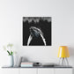 "Majestic Humpback Whales" - Canvas