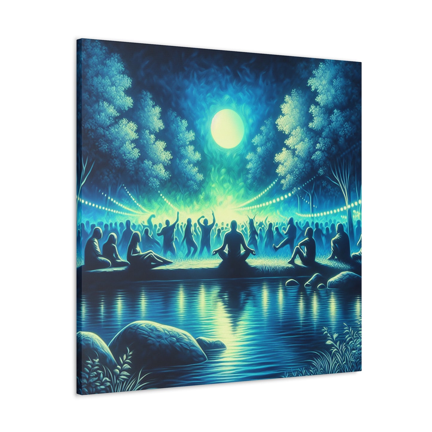 Electric Euphoria Dance - Canvas