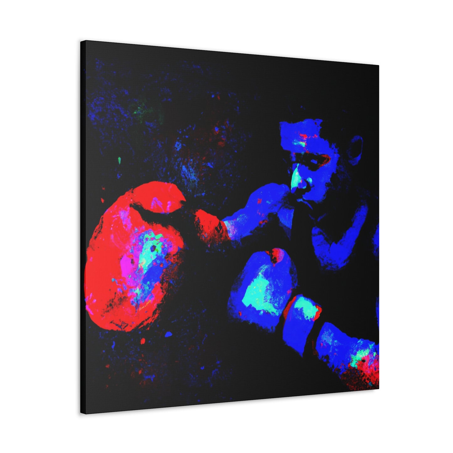 "Boxers in the Ring" - Canvas