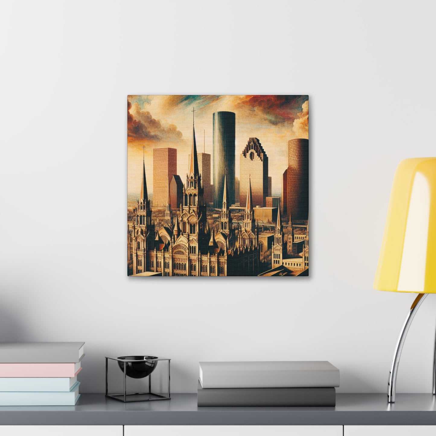 "Texan Urban Renaissance Splendor" - Canvas