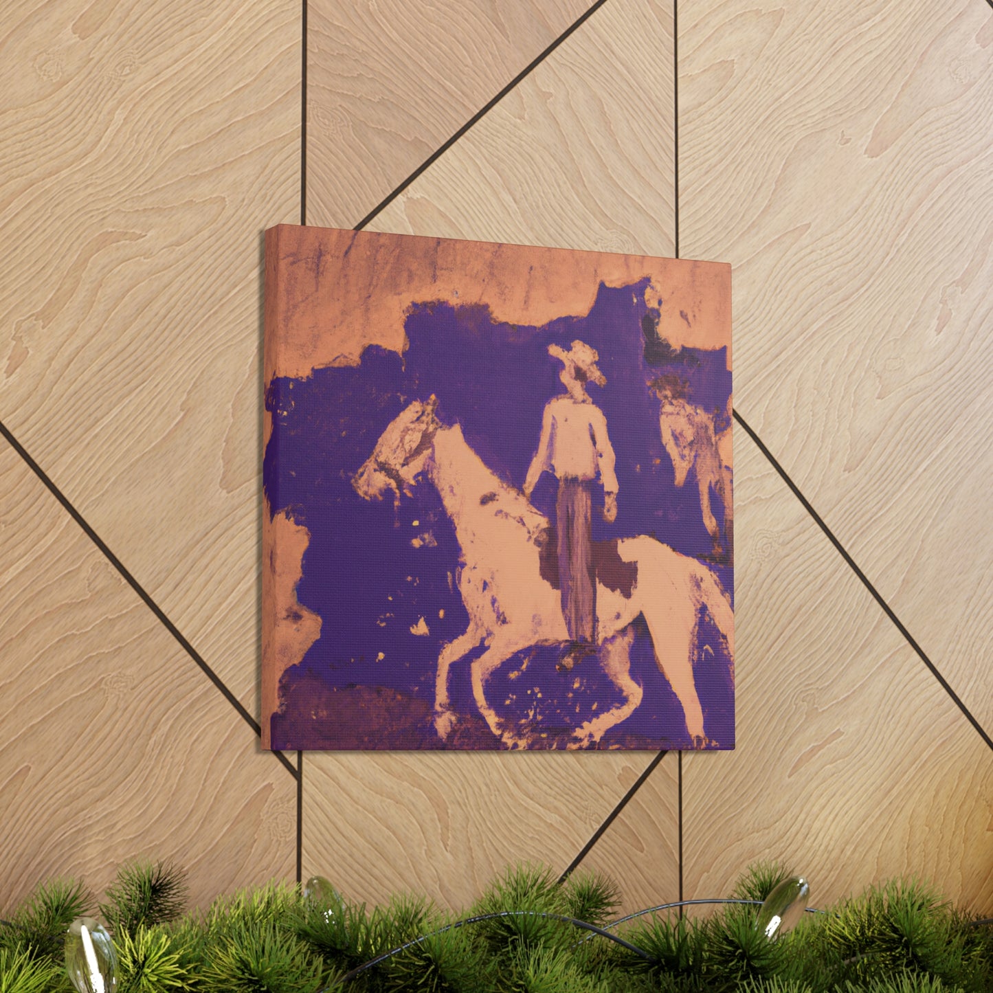 "Cowboy Surrealism Dream" - Canvas