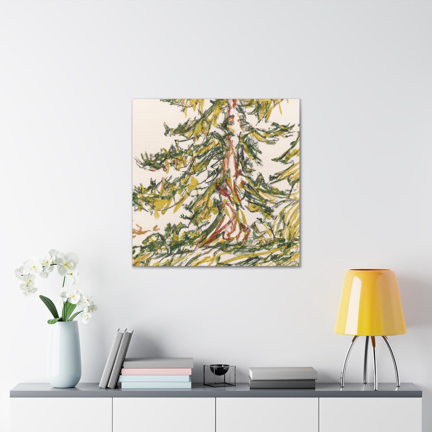 "The Spruce of Spring" - Canvas