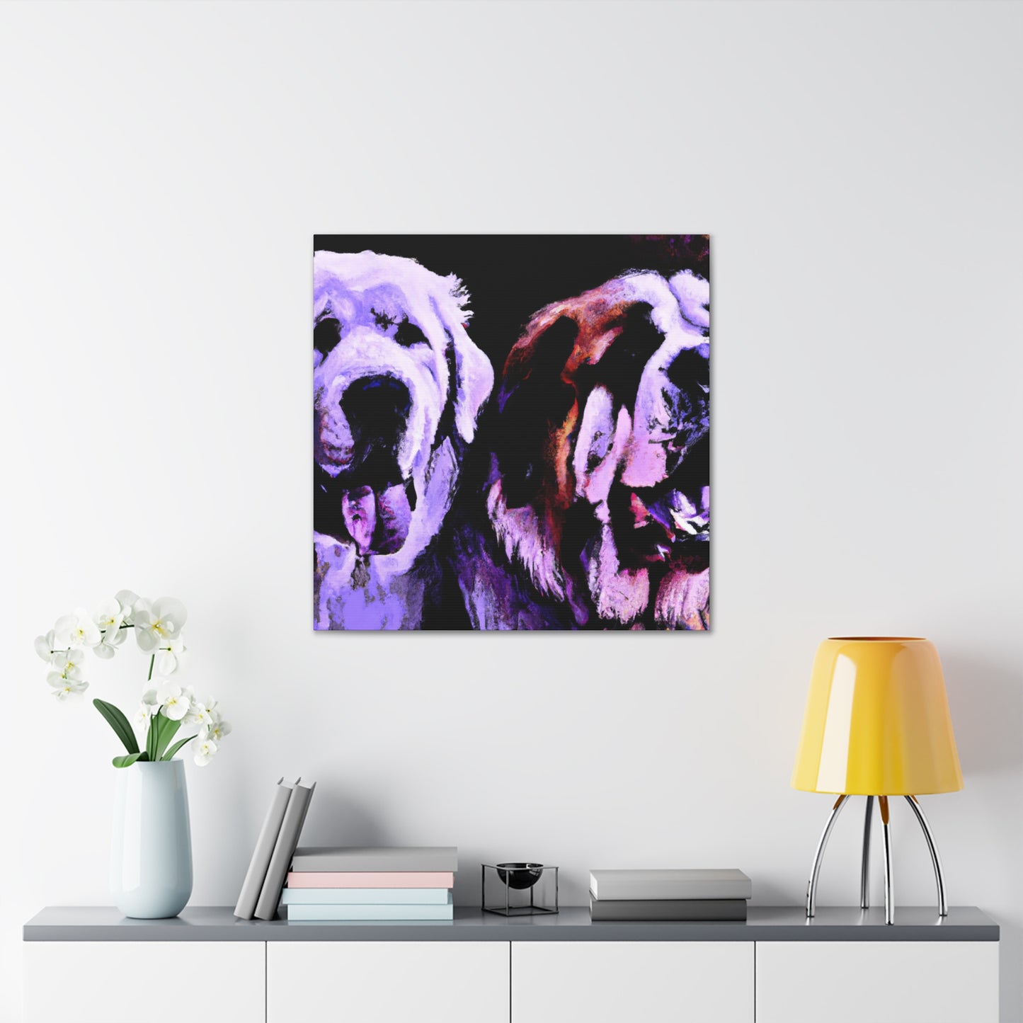 "Great Pyrenees Revelation" - Canvas