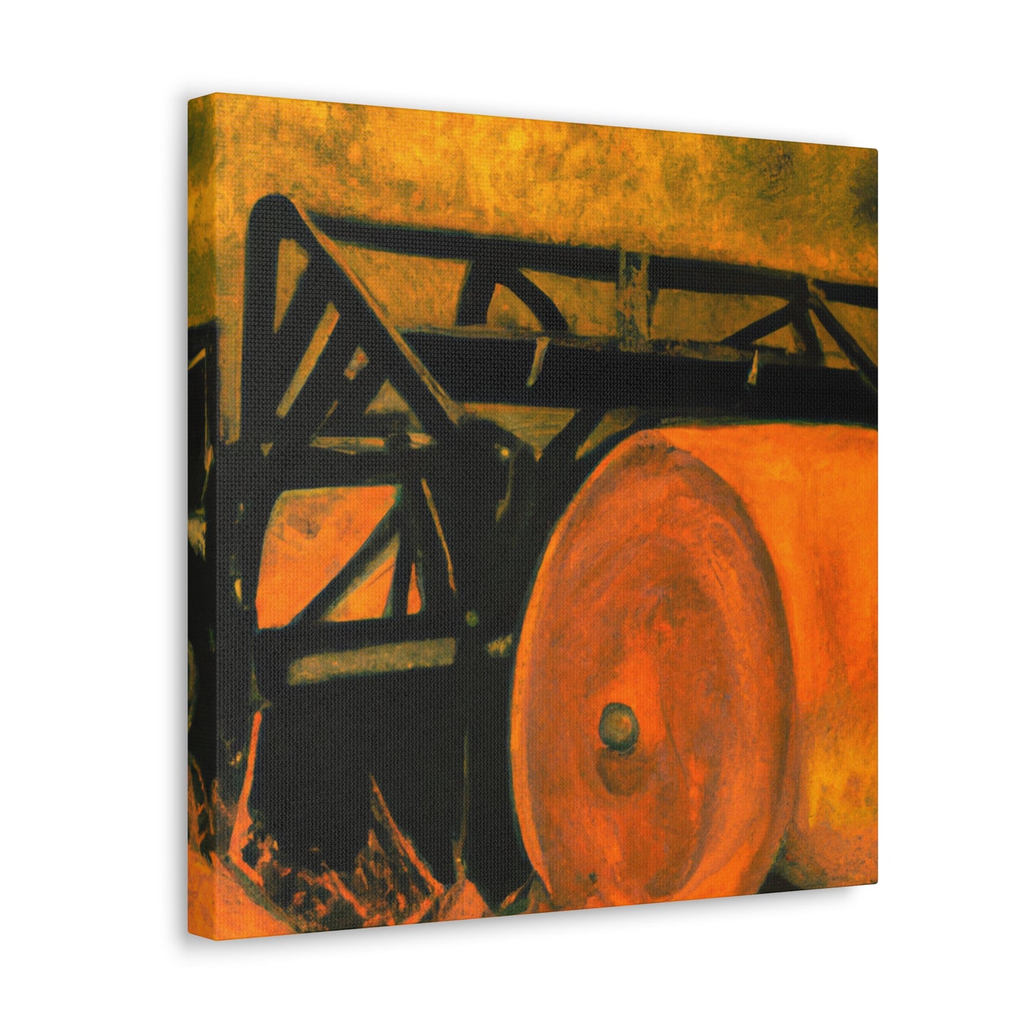 "A Baler's Contentment" - Canvas