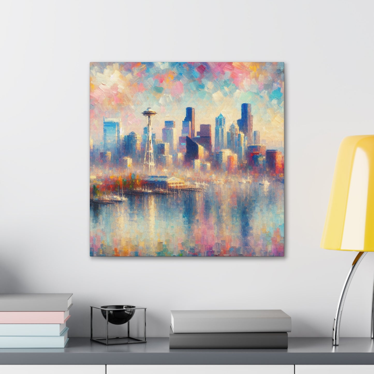 "Serenade of Seattle" - Canvas