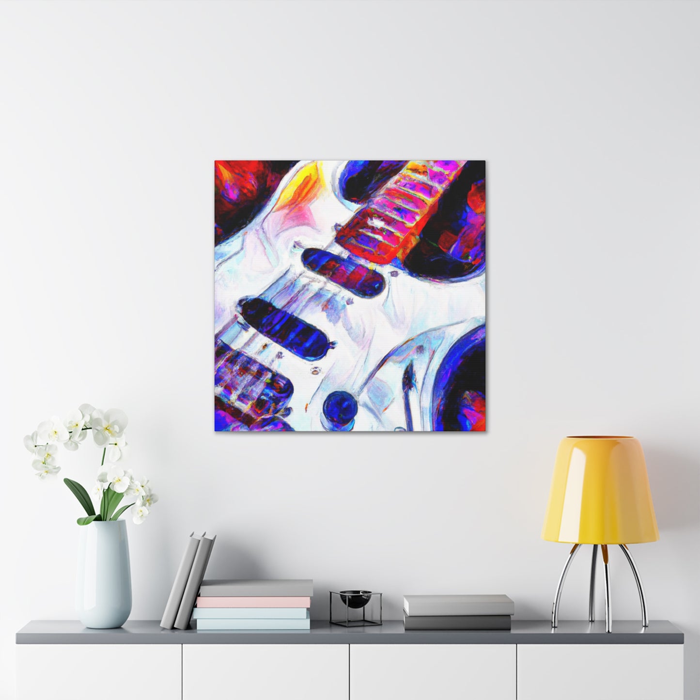 "Fender in Impressionism" - Canvas