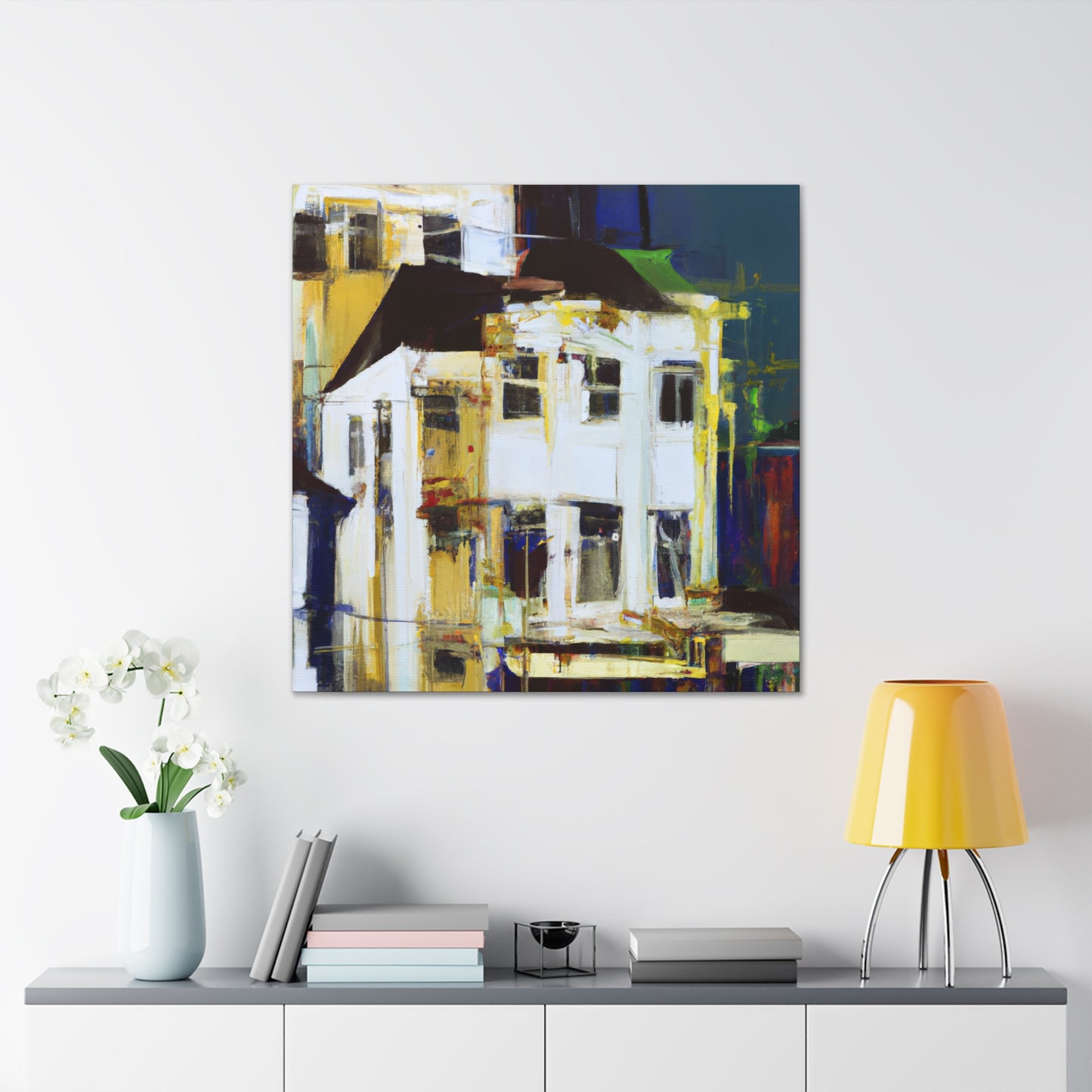 Georgian Expressionist Vibes - Canvas