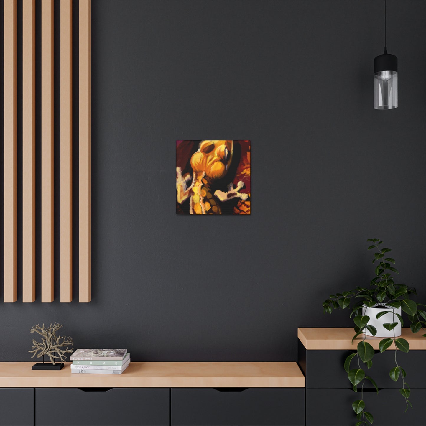 Crested Gecko Dreamscape - Canvas