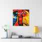 Loving Birds Together - Canvas