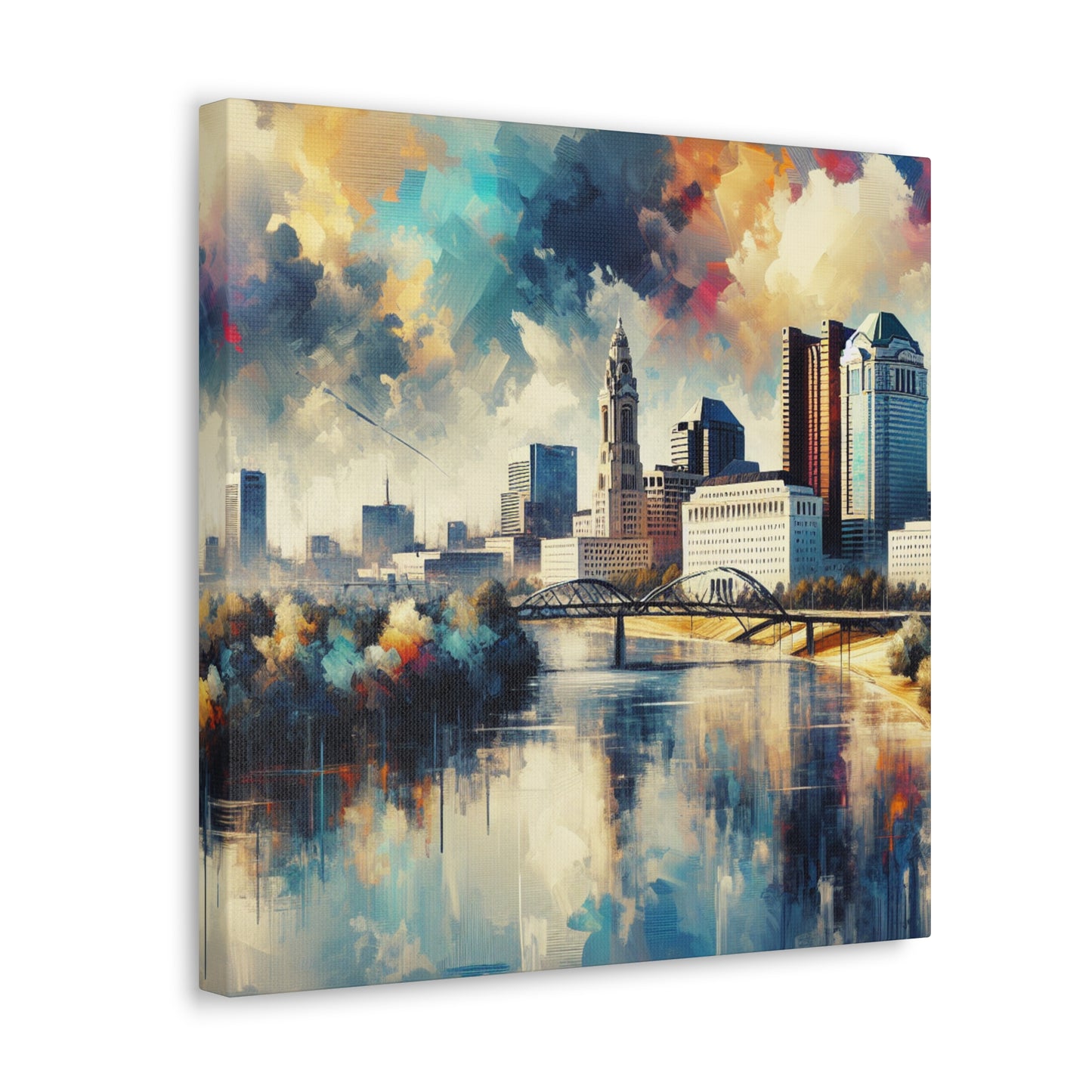 "Urban Dreams Unleashed" - Canvas