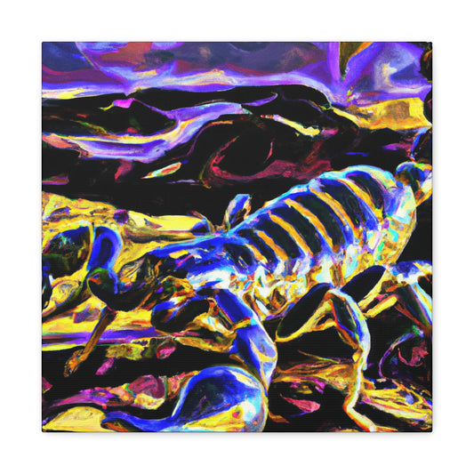 Scorpion in Impressionism - Canvas