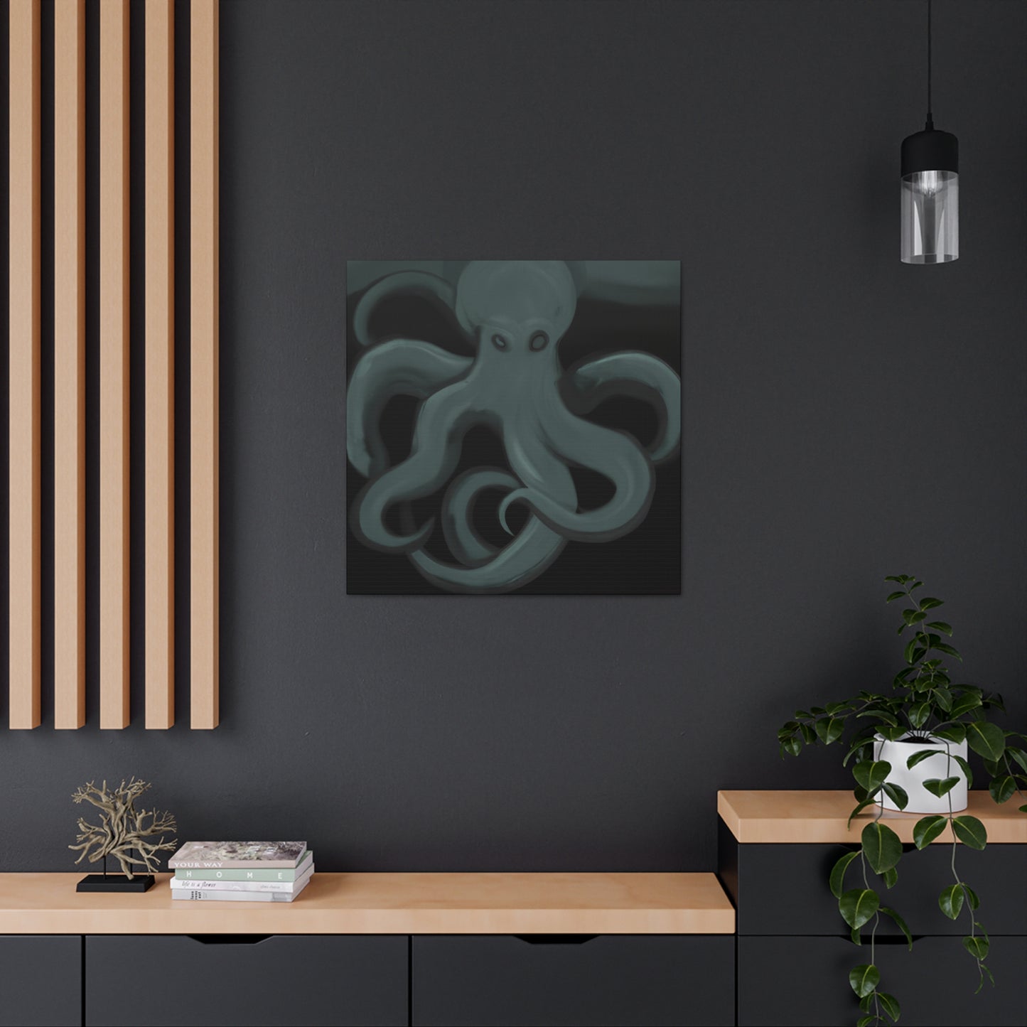 Octopus in Expressionism - Canvas