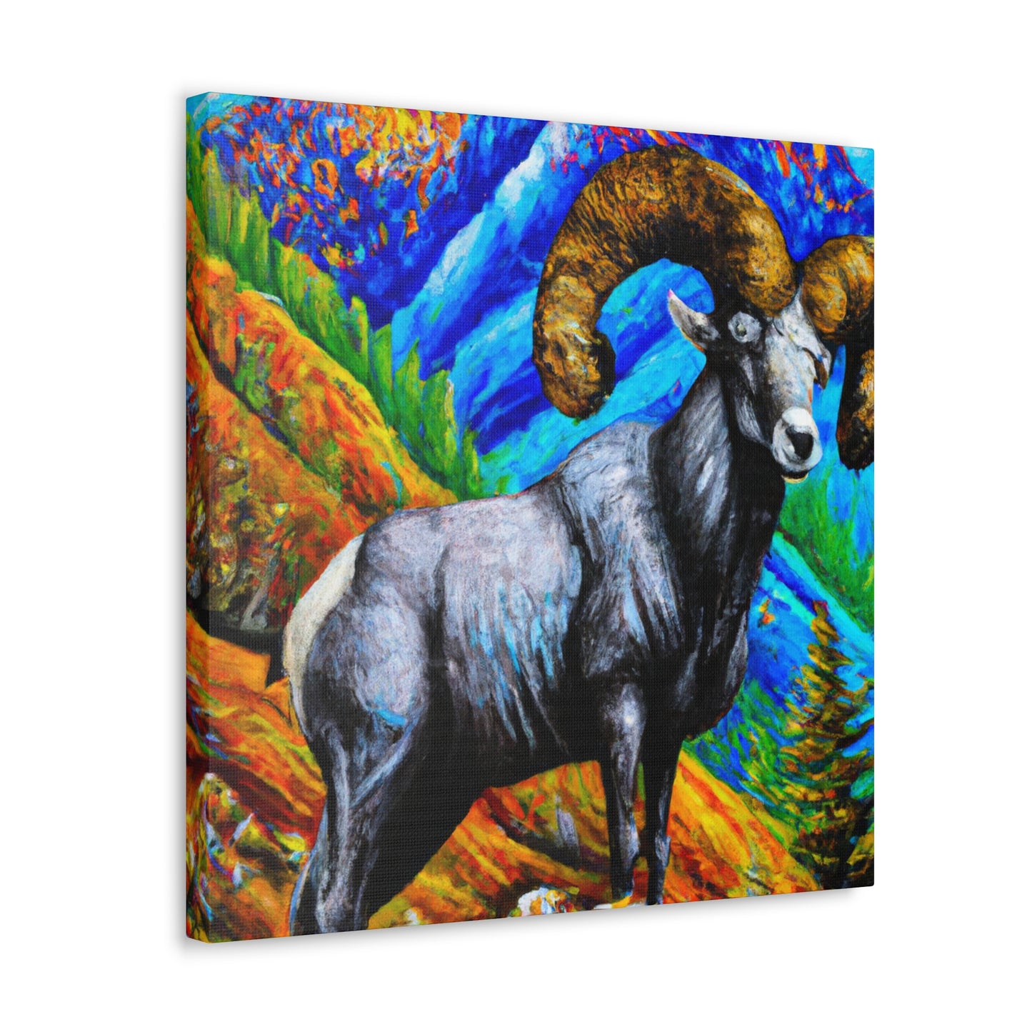 Big Horn Majesties - Canvas