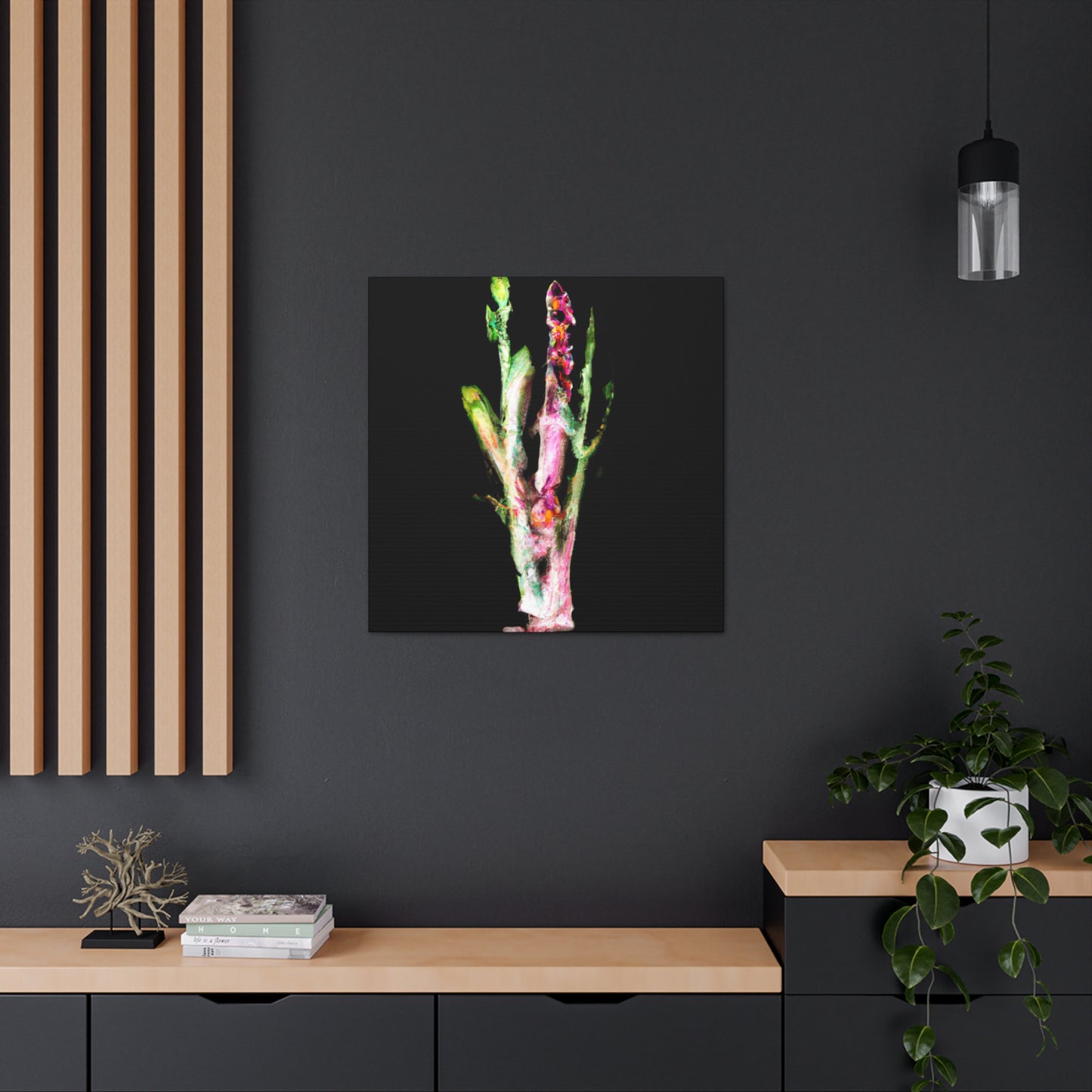 "Asparagus in Baroque". - Canvas