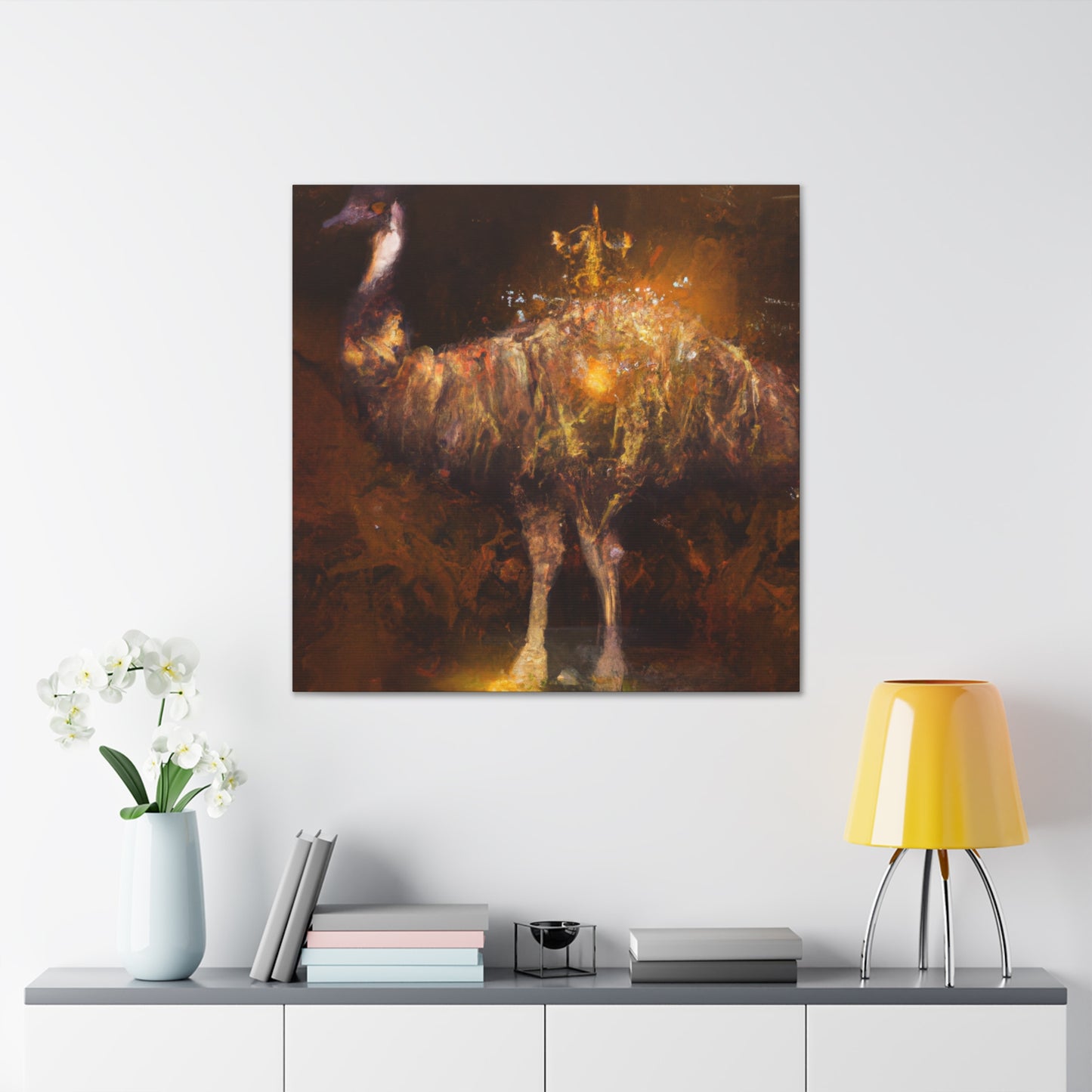 "Emu of the Renaissance" - Canvas