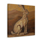 "Jackrabbit on the Prowl" - Canvas