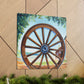 "Wheels of Progress Shine" - Canvas